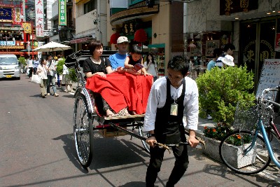 横浜中華街・人力車