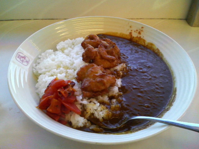 唐揚げカレー（辛口）