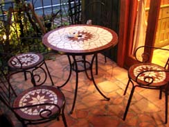 ル・クレール・外のテーブル