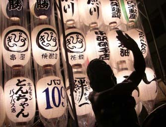 星川通りの提灯