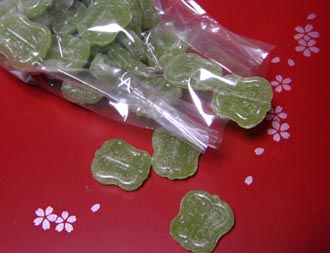 中家堂　軍配あめ