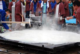 行田ジャンボフライ５・境目の棒を入れ