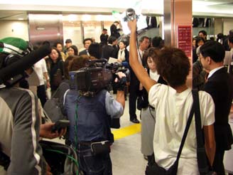 グランスタＴＶ取材