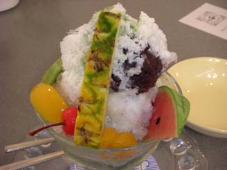 珈水亭雪くま・抹茶