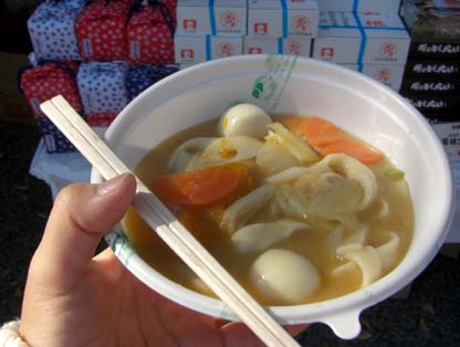 深谷産業祭・N-oneグランプリ　甲州ほうとう