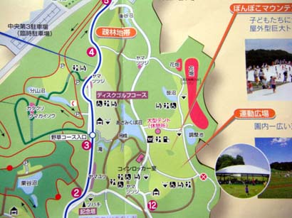 森林公園マップ