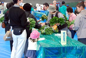 熊谷産業祭　野菜
