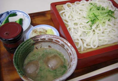木村屋の冷やしごまだれうどん