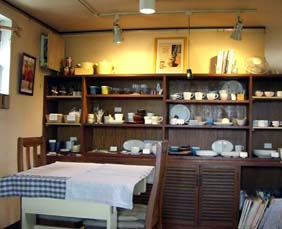 リュネットのテーブル席