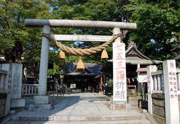 高城神社　七五三シーズン