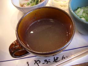 銀座しゃぶせん・スープ