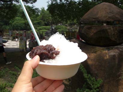 燃えよ！くまがやん07・雪くま「あずき氷」