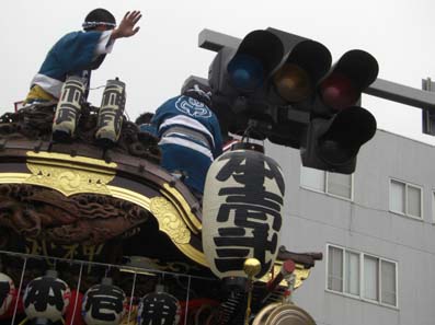 うちわ祭070721・１７号巡行４