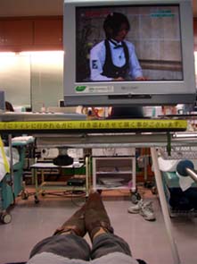 熊谷献血ルーム　献血台