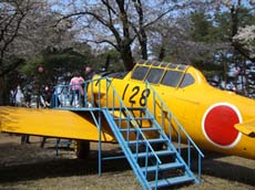 自衛隊の飛行機展示・２