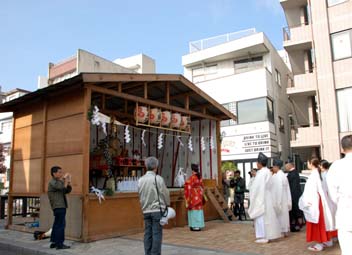 熊谷えびす祭　儀式２