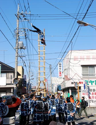 出初め式・箱田通り