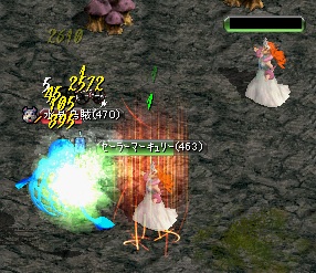 二人の姫がボトル投げ～.jpg