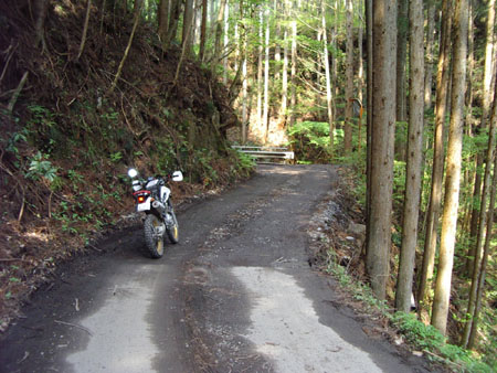 大久保林道ダート