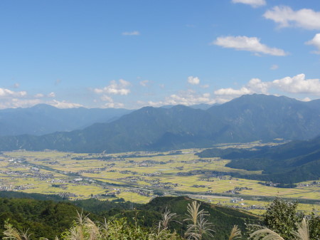 魚沼スカイラインより