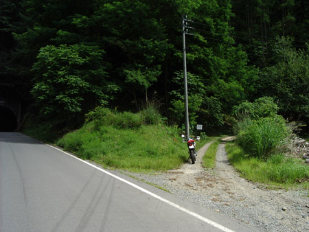 高嶺線ダート入口