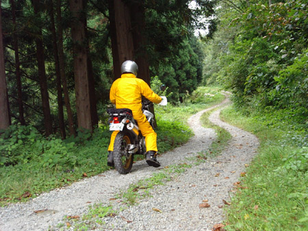 旧米沢街道ダート