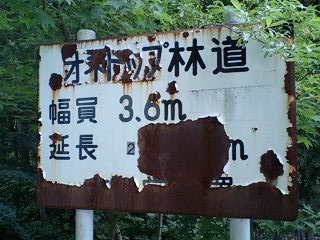 オネトップ林道４