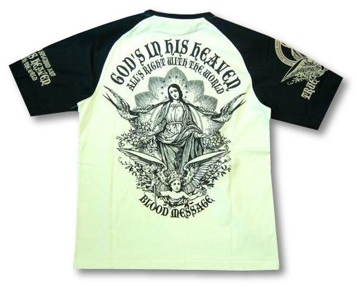 ブラッドメッセージ Tシャツ エフ商会 BLOOD MESSAGE BLST-280 MARIA ANGEL マリア天使