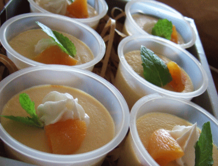 ふわふわプリン