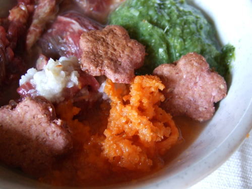 手作りフードレシピ・紫芋のクッキー・米･モロヘイヤその他