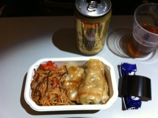 In flight meal