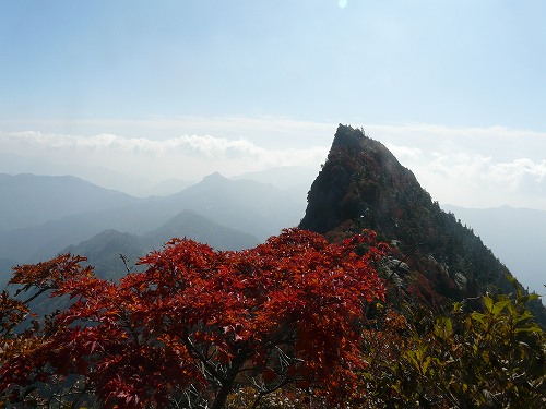 紅葉の天狗岳