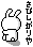 さみしがりやうさぎ.gif