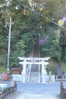 山口神社参道階段