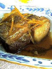 豚バラ肉のオレンジ煮
