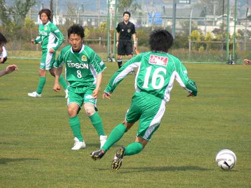 社会人長野県大会準々決勝　小澤と宮田
