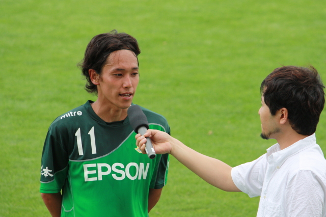 ＨＦＬ第１１節ＶＳ福井＿試合後小林インタビュー