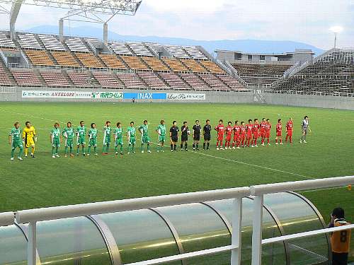 天皇杯県予選準決勝開始１