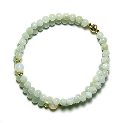 翡翠&オパールブレス