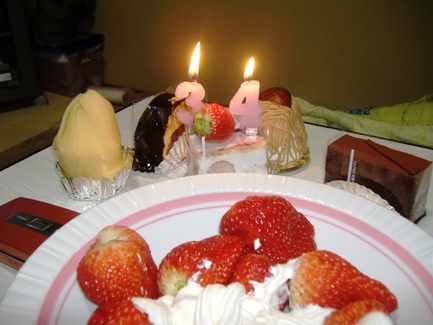 誕生日ケーキ