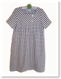 ギンガムワンピ