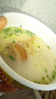 寿がきやカップラーメンの完成！