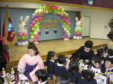 幼稚園の謝恩会 風船 日記 楽天ブログ