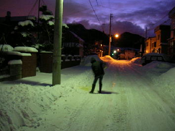 雪かき2008年01月14日06時28分