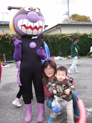 ヒィ君の大好きな、ばいきんまん～♪･･･ばいきんまん、だよねぇ？