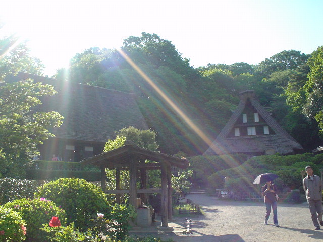 日本民家園合掌造り