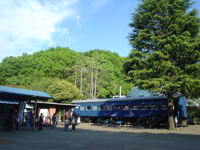 日本民家園なつかしい列車