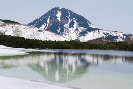 幻の３．８湖　羅臼湖～冬景色～.JPG