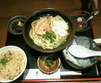 沖縄そば定食