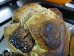 ﾋﾟｰﾅｯﾂｸﾘｰﾑとチョコのマフィン